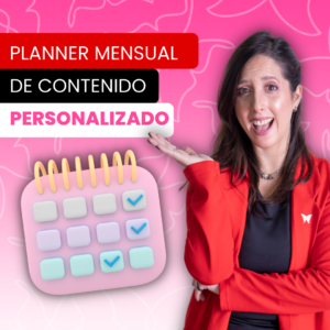 Planner Mensual de Contenido Personalizado